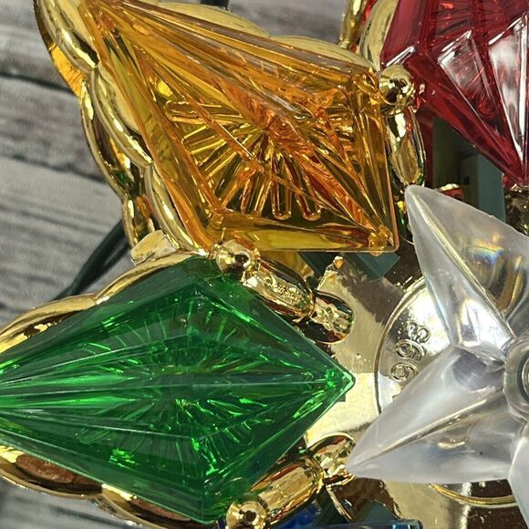 Vintage Christmas Tree Topper Star Bob Ho 1993 Not Working - Picture 6 of 14